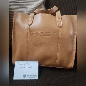 Portland Leather Goods, Premium classic Lola in Almond